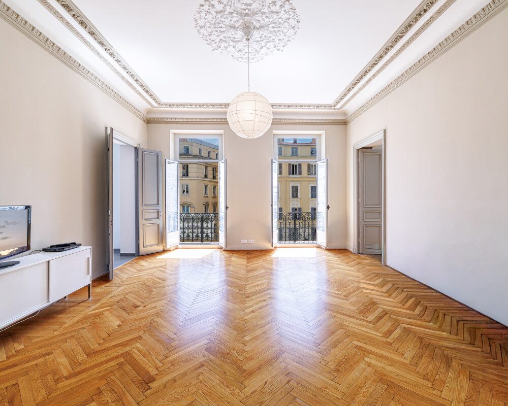 Nice Gioffredo - Stunning 6 rooms bourgeois apartment in the heart of the shopping district around Place Massena and close to the sea