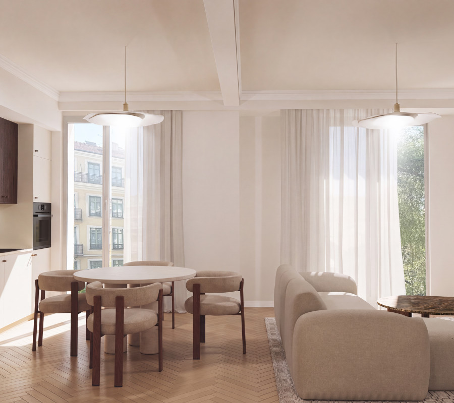 Nice â Musicians â Stunning fully renovated 67 sqm two-bedroom apartment