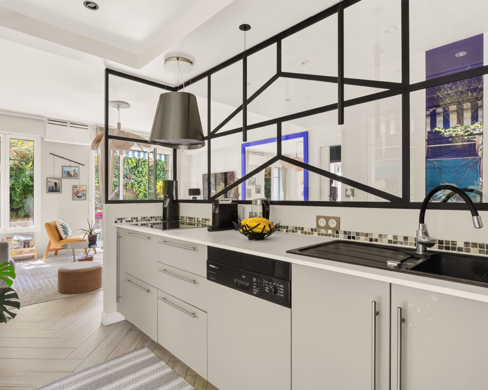 Nice Cimiez - Appartement de 3 pièces rénové dans un esprit contemporain