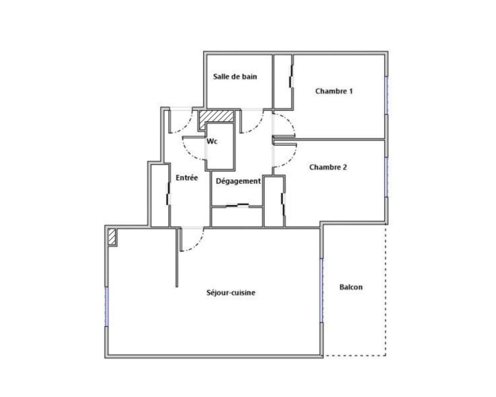 Appartamento  - 3 stanze  - 60.0 m² -  359.000 € - In vendita 