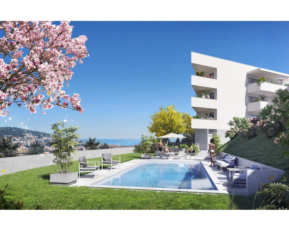 Grand et luxueux 2 piÃ¨ces avec jardin et terrasse dans une rÃ©sidence neuve  