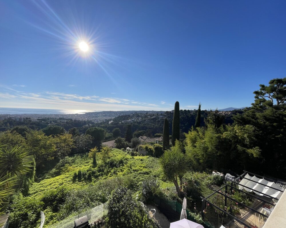NICE RIMIEZ - Lumineux studio avec vue panoramique dans domaine privé