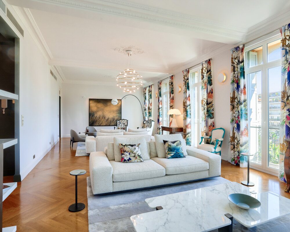 Exceptionnel appartement de 171 m2 situÃ© au coeur du quartier des Musiciens avec vue sur les jardins Mozart