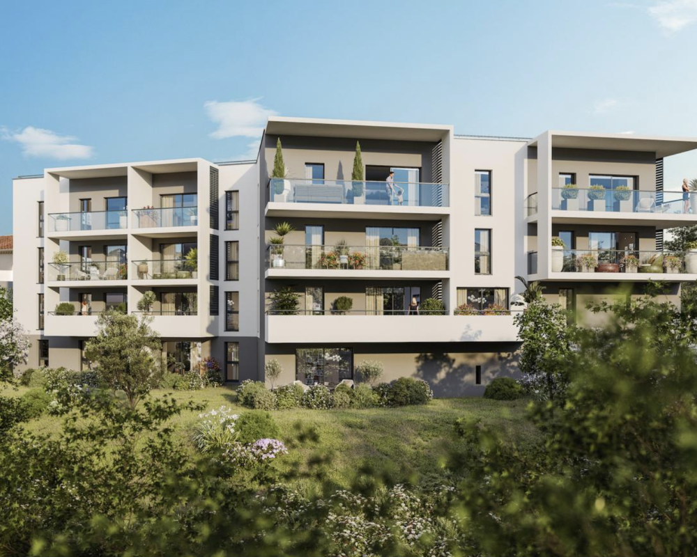 Beau 4 pièces neuf avec vue dégagée
