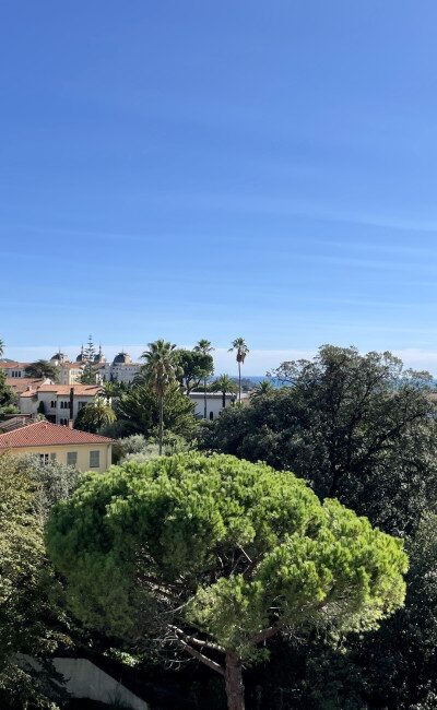 2 pieces vue mer Cimiez Nice