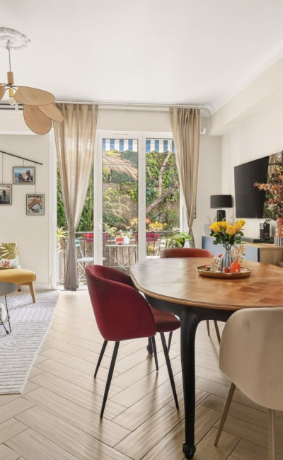 Appartement de 3 pièces rénové à Cimiez